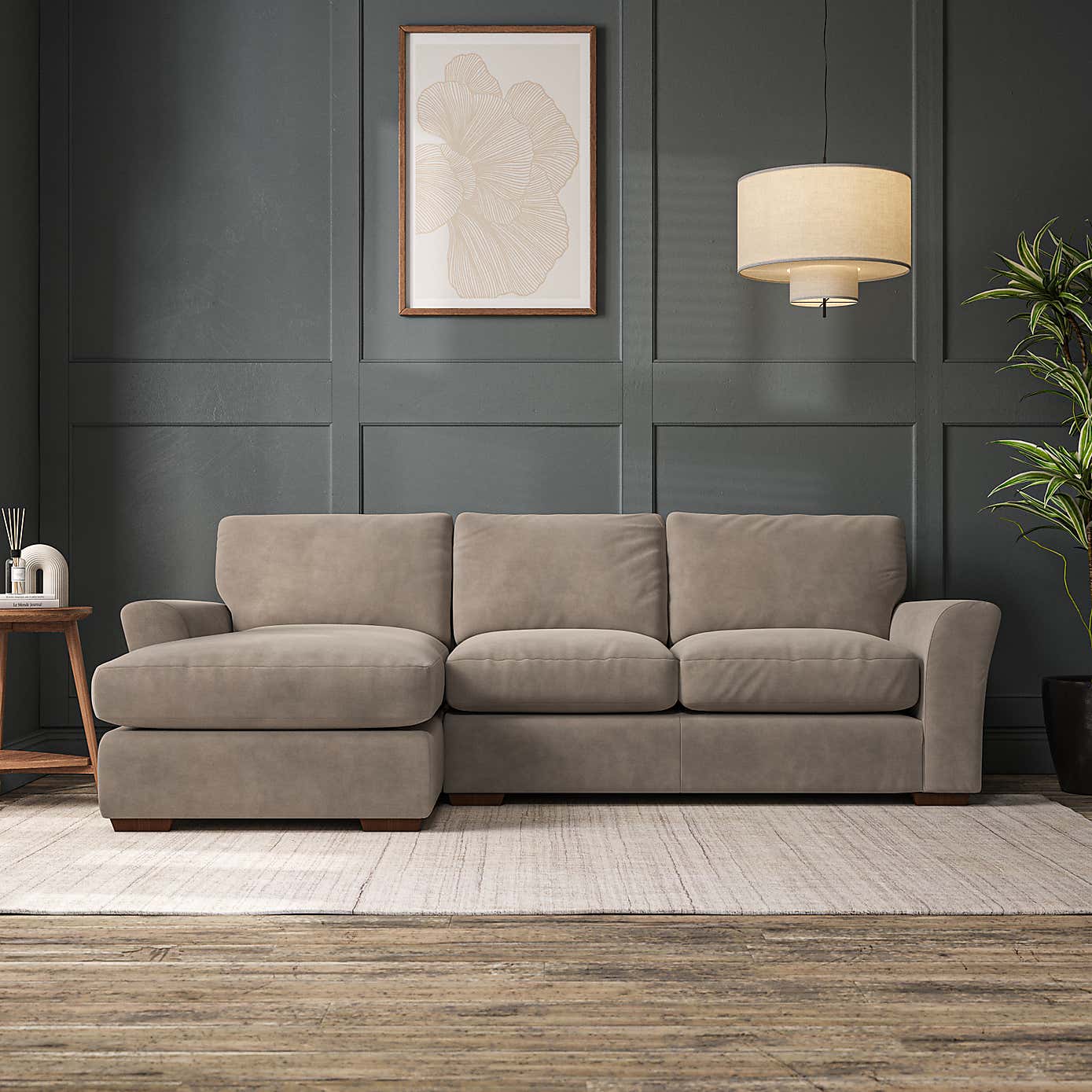 Lena 4 Seater Corner Chaise Sofa