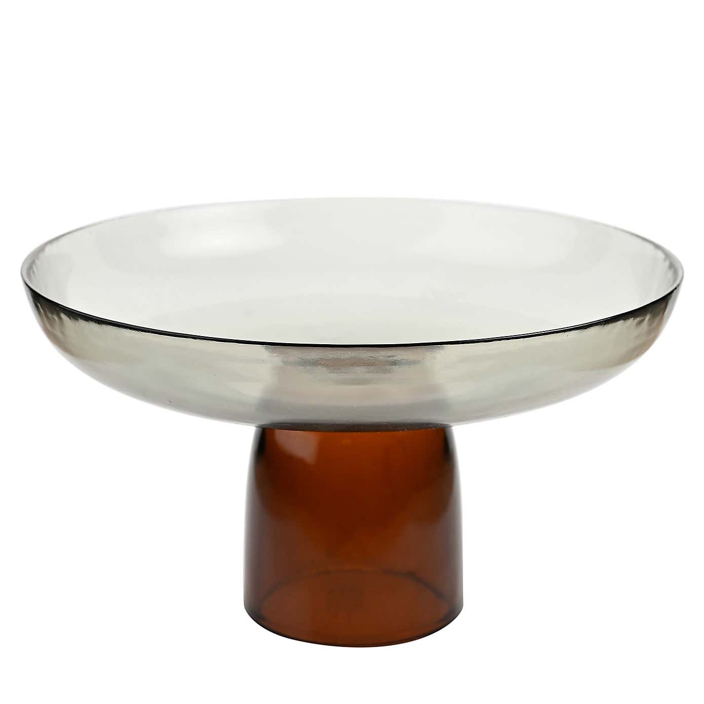 Hestia Elevated Glass Bowl
