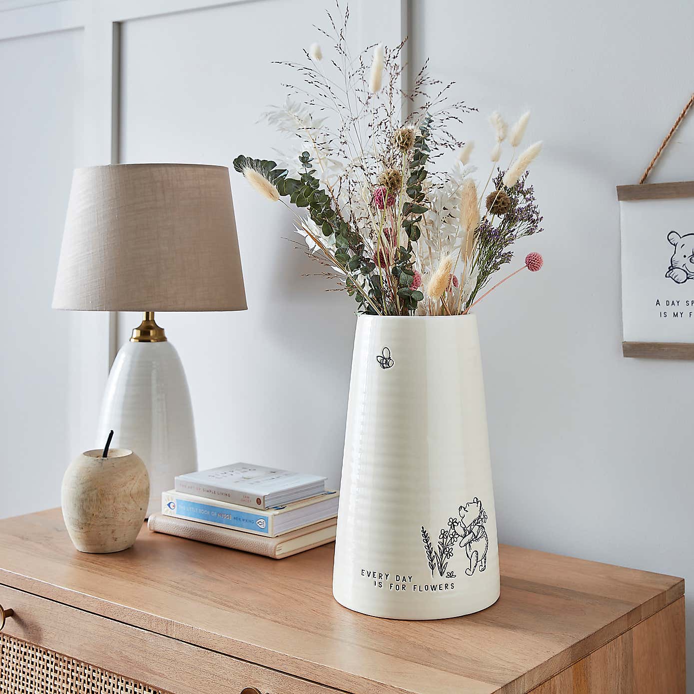 Disney Winnie the Pooh Debossed Vase