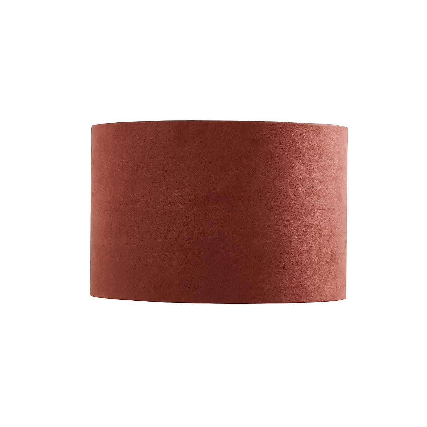 Iona Suede Drum Lamp Shade