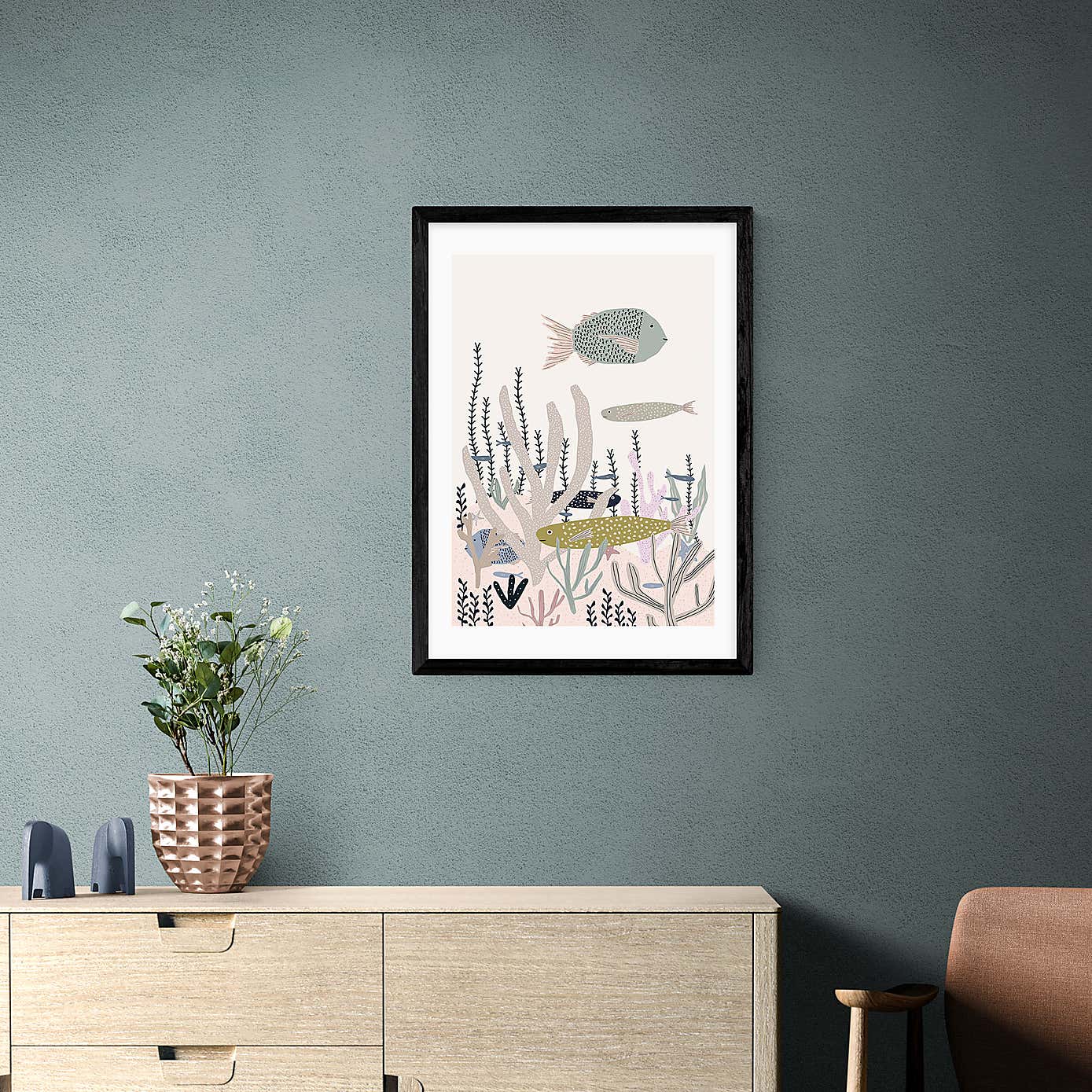 East End Prints Life Under the Sea Print