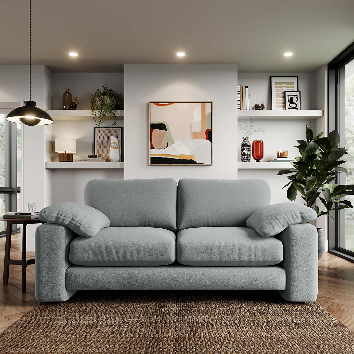 Magnus Cosy Weave 3 Seater Sofa