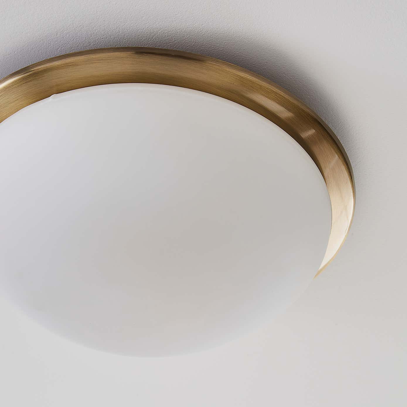 Lotto Bathroom Flush Ceiling Fitting