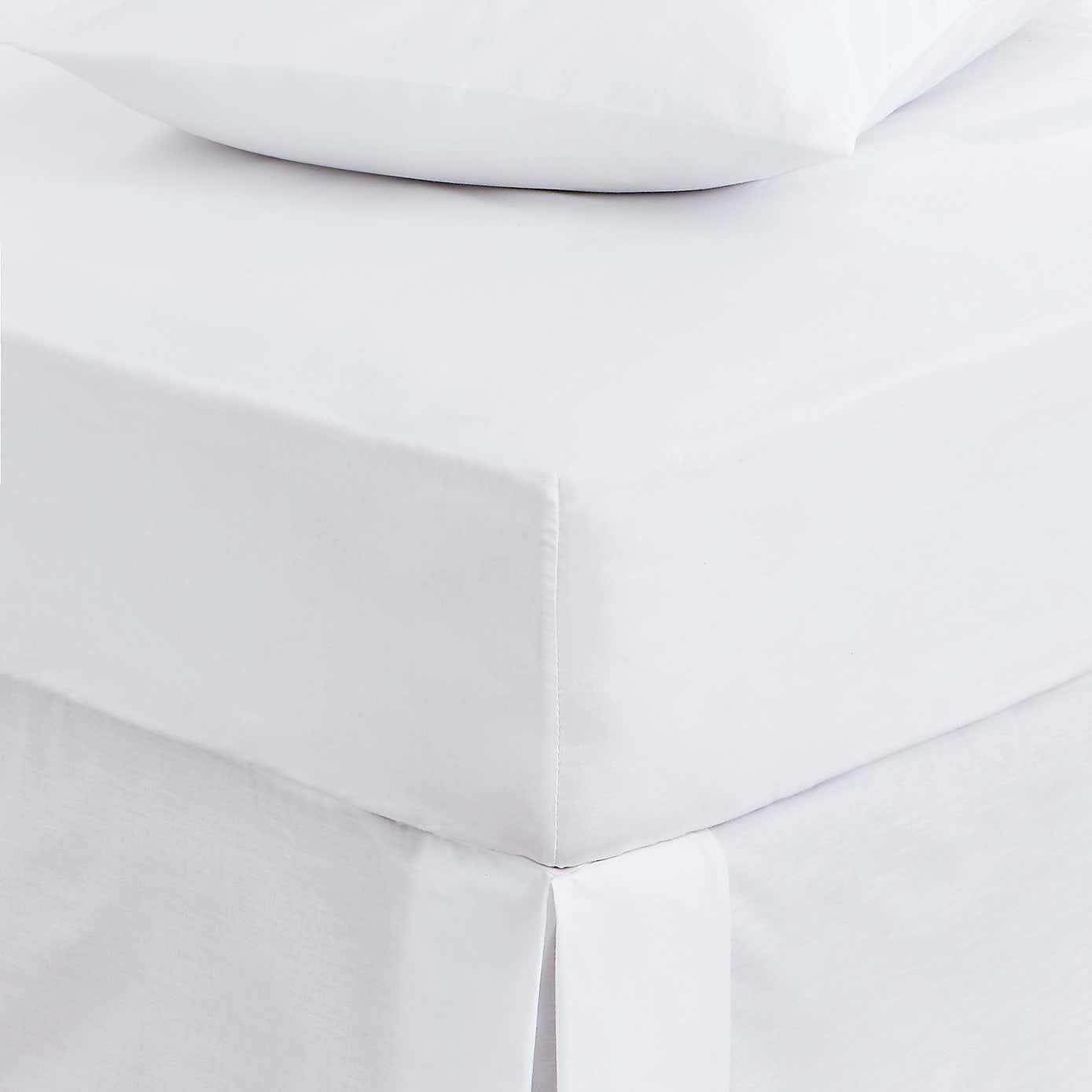 Non Iron Plain Fitted Sheet