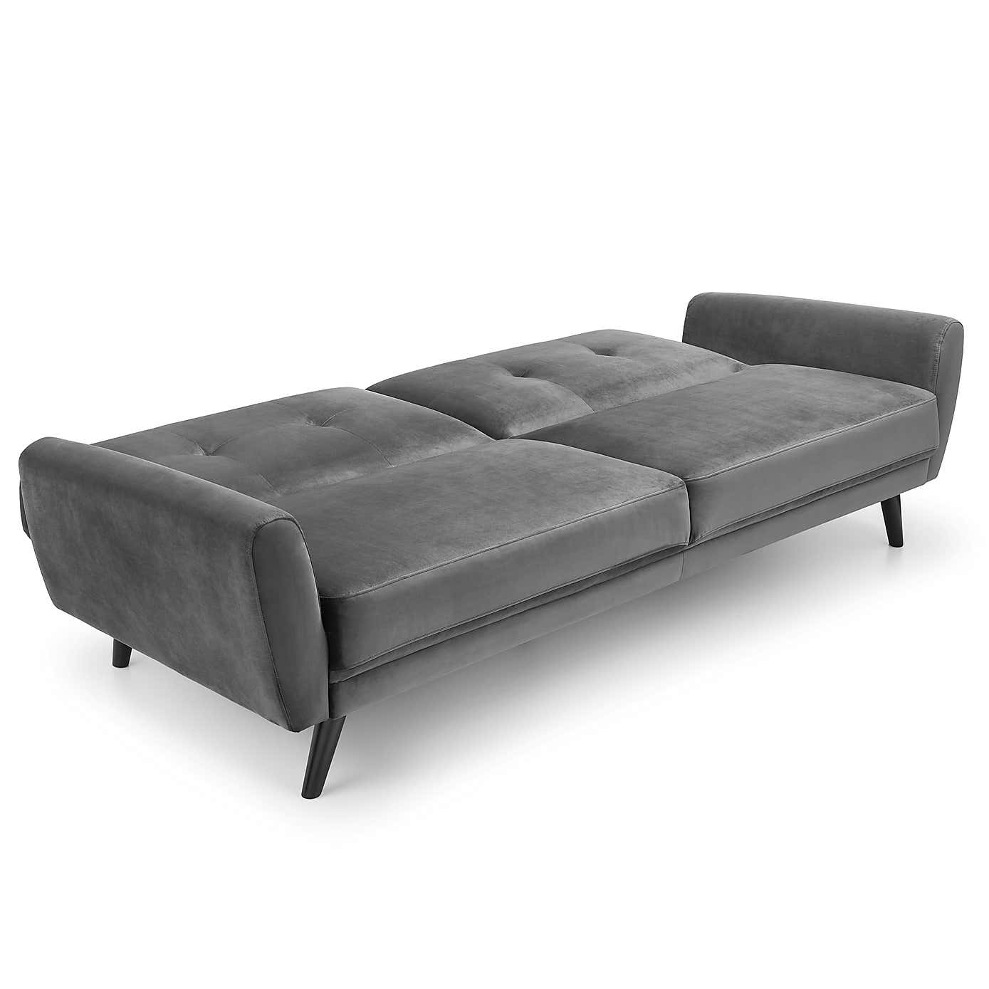 Monza Velvet Clic Clac Double Sofa Bed