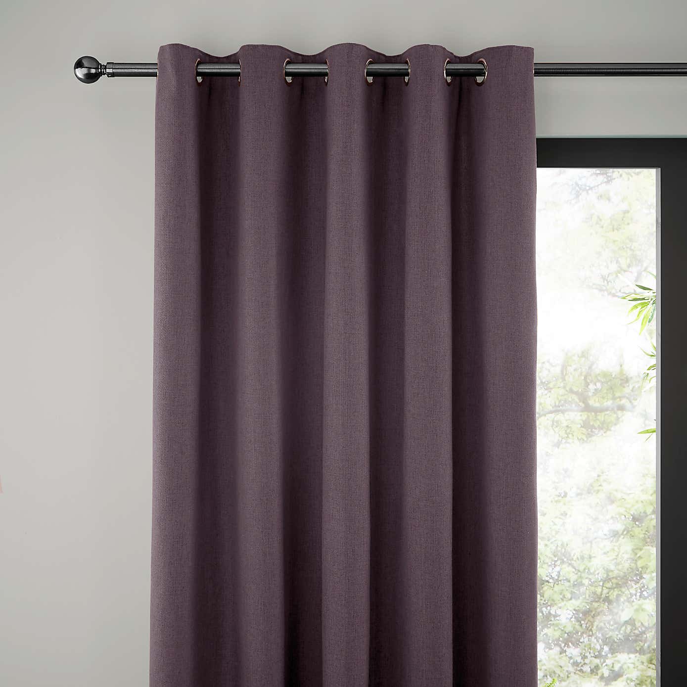 Jennings Natural Thermal Eyelet Curtains