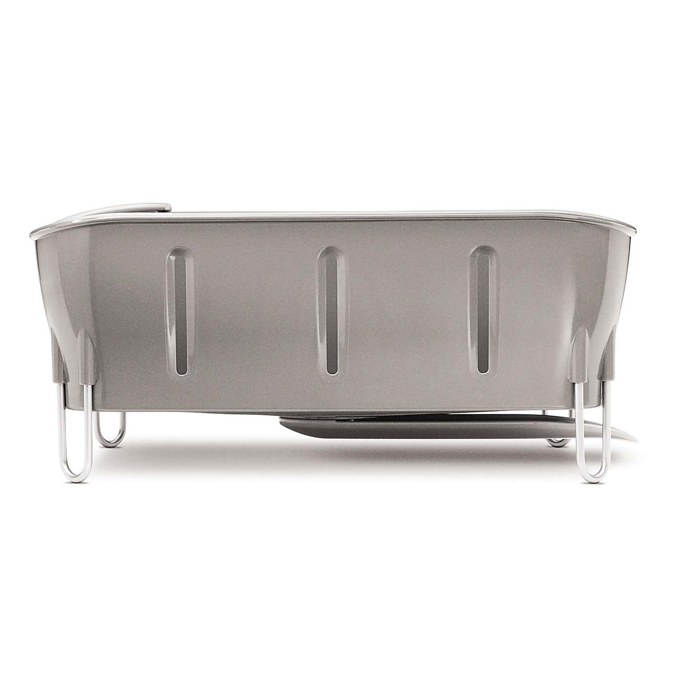 Simple Human Grey Plastic Dishrack