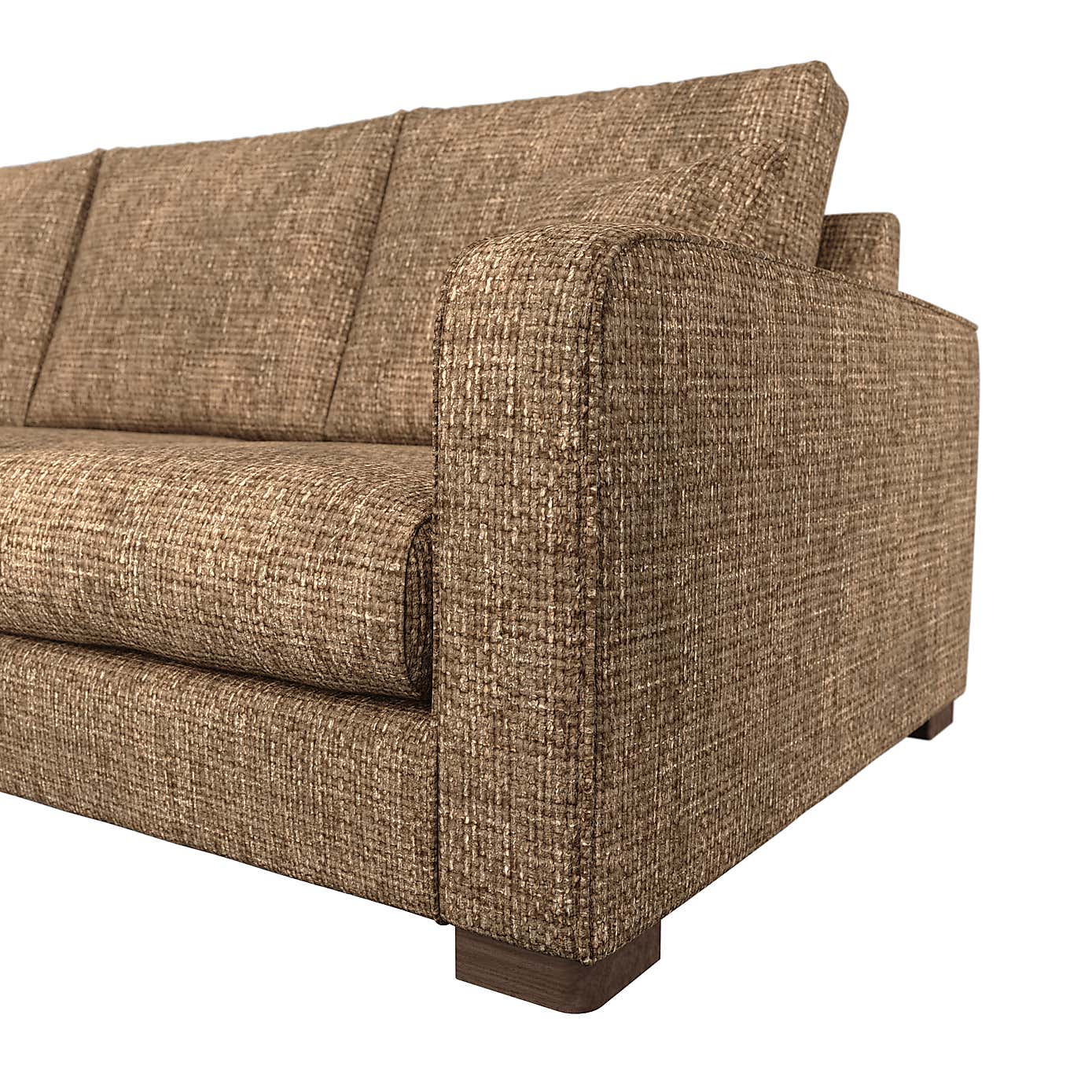 Carson Chunky Chenille Right Hand Corner Sofa