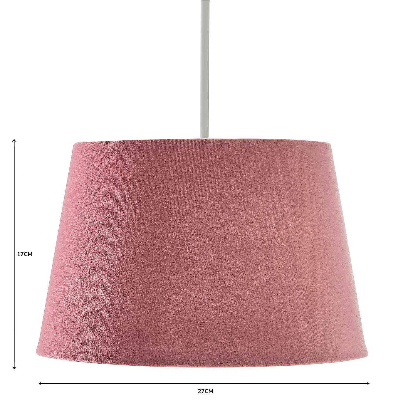 Clara Velvet Tapered Lamp Shade