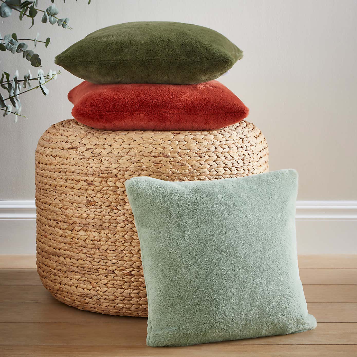 Adeline Faux Fur Cushion Cover