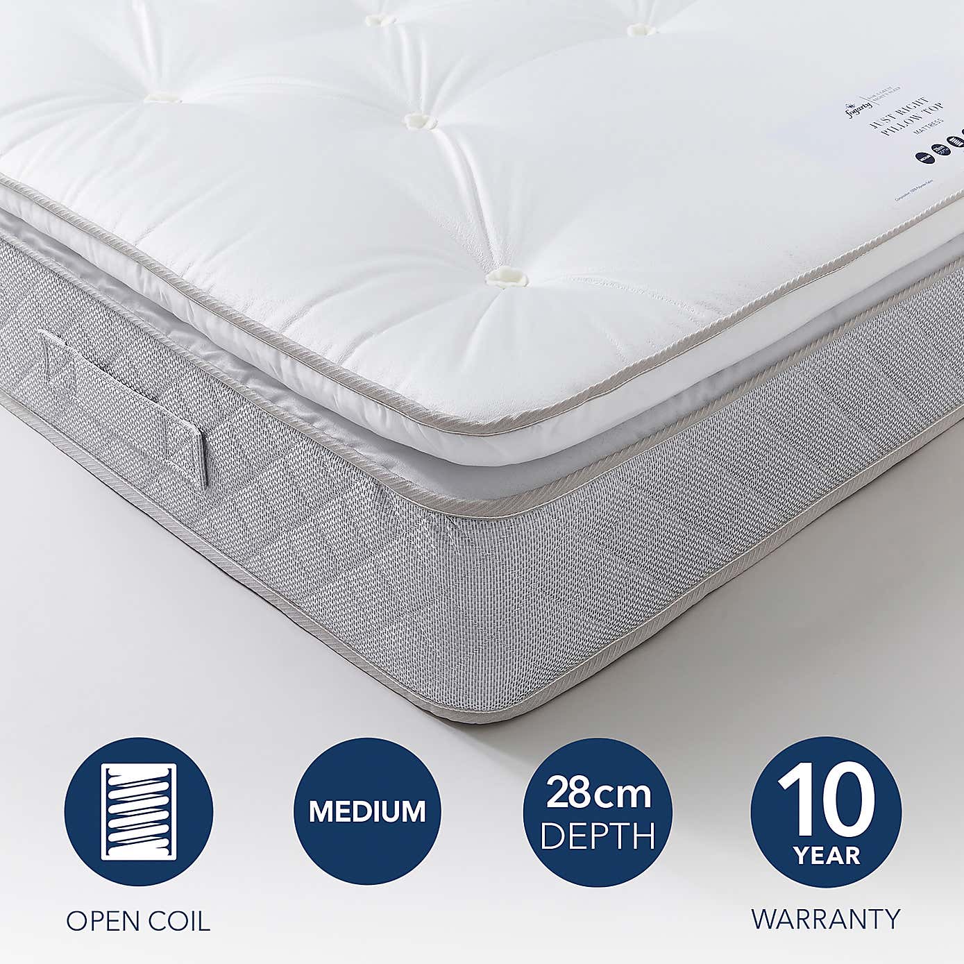 Fogarty Just Right Pillow Top Open Coil Mattress