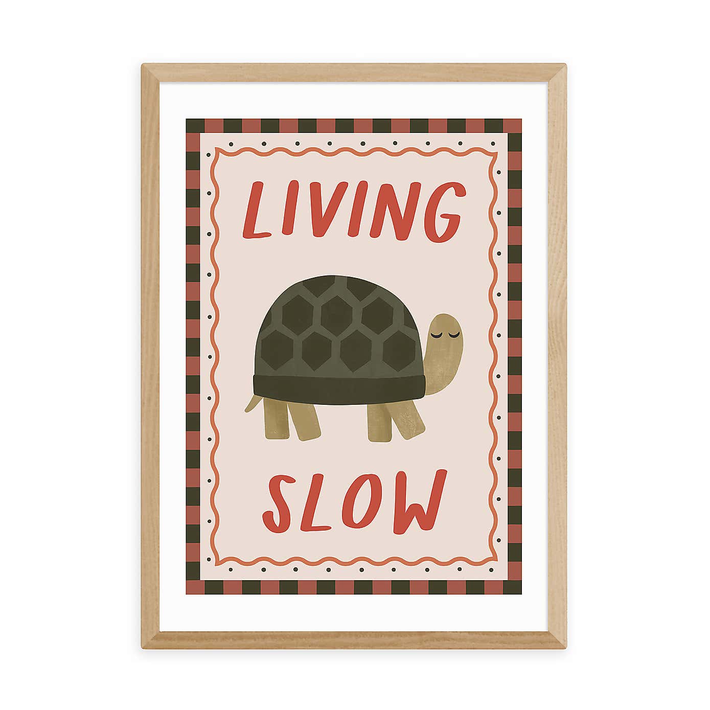 East End Prints Living Slow Print by Kid of the Village