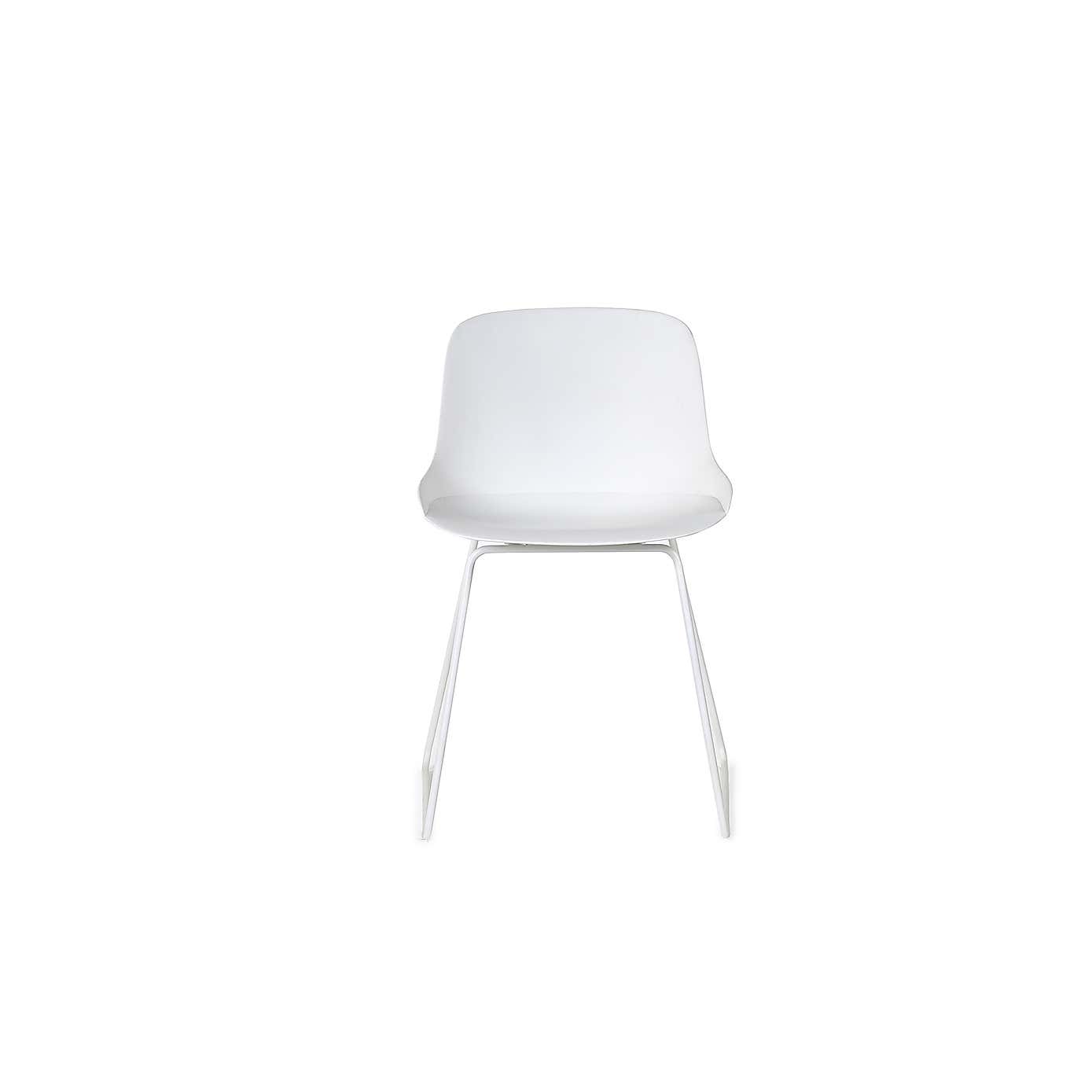 Rocco Set Of 2 Dining Chairs, Metal