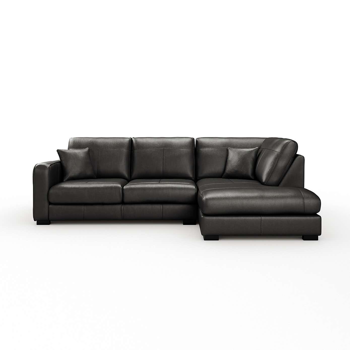 Carson Vintage Leather Large Corner Chaise Sofa