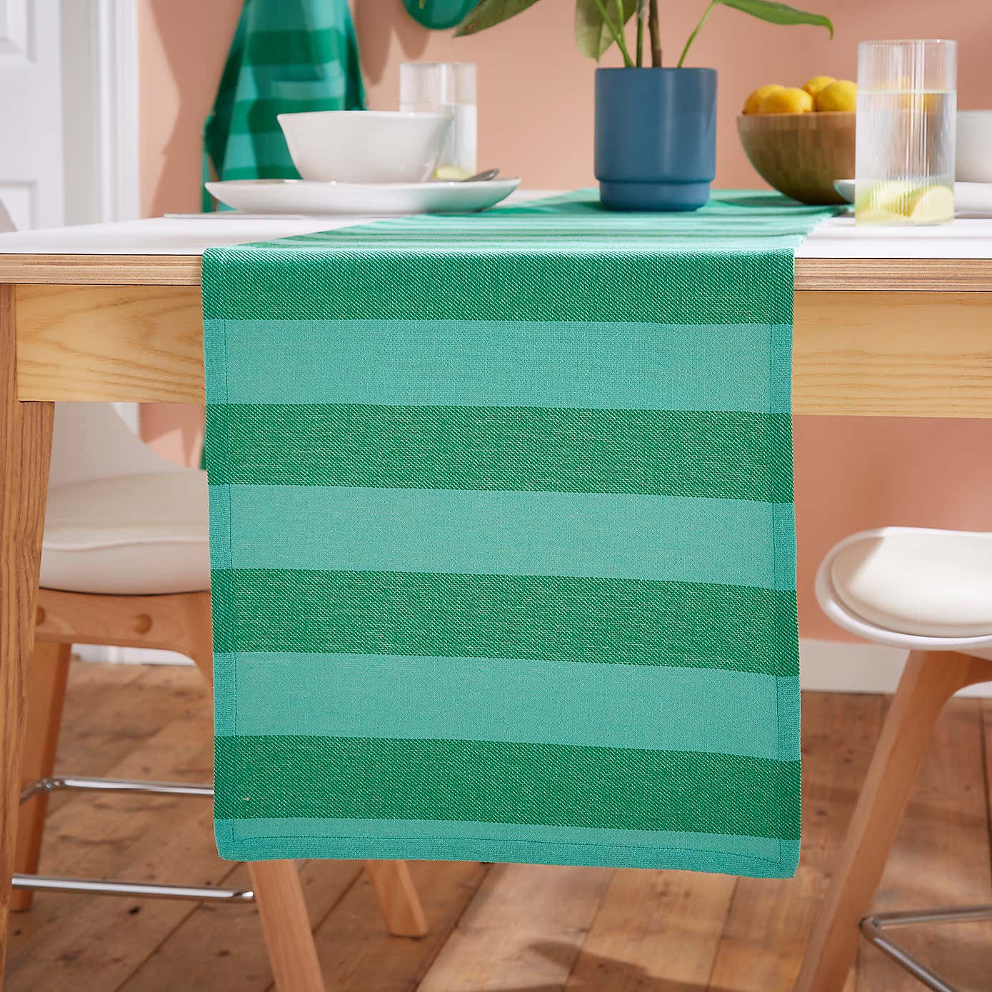 Elements Striped Table Runner