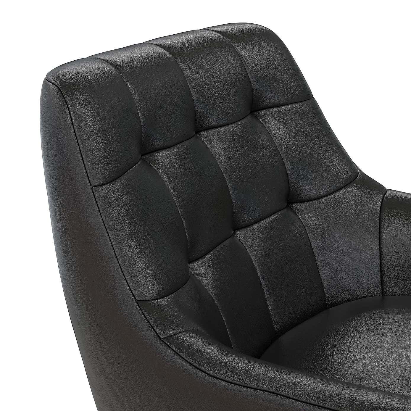 Brayden Faux Leather Accent Chair
