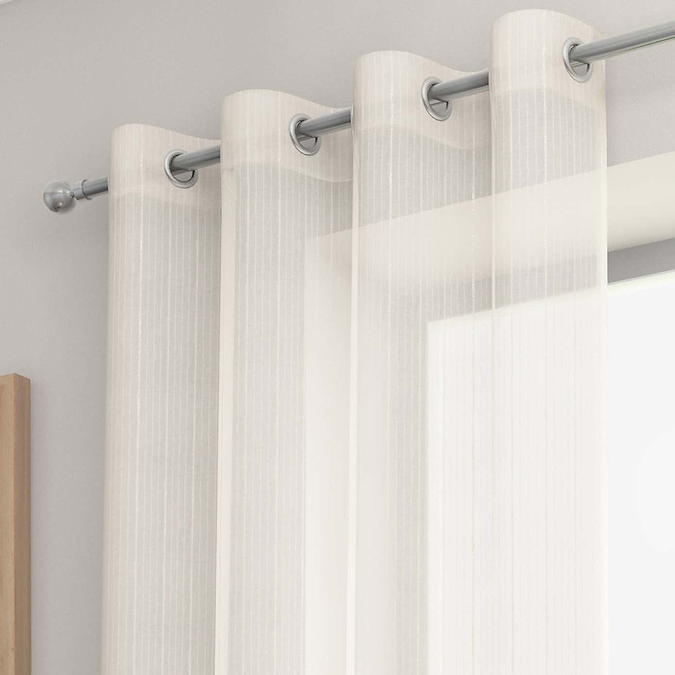 Jessica Shimmer Eyelet Voile Panel