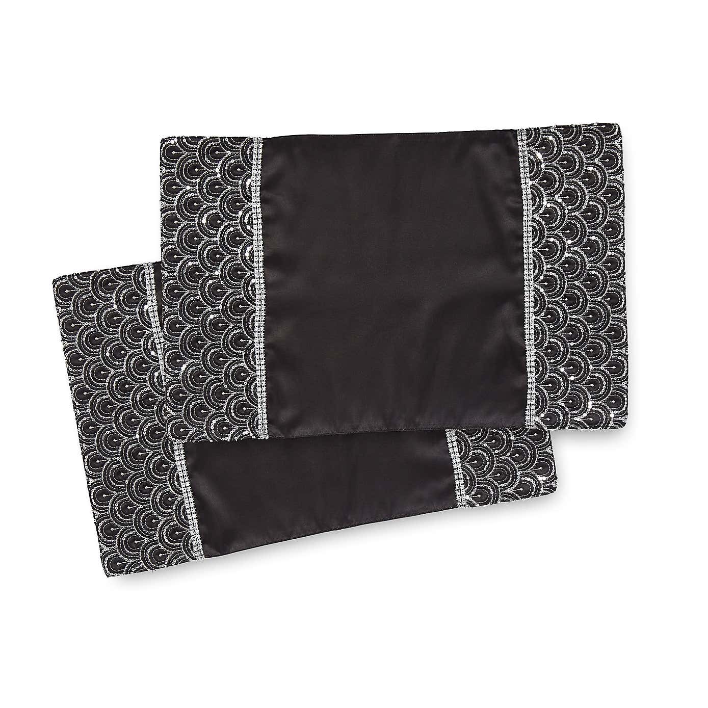 Catherine Lansfield Set of 4 Deco Sequin Placemats