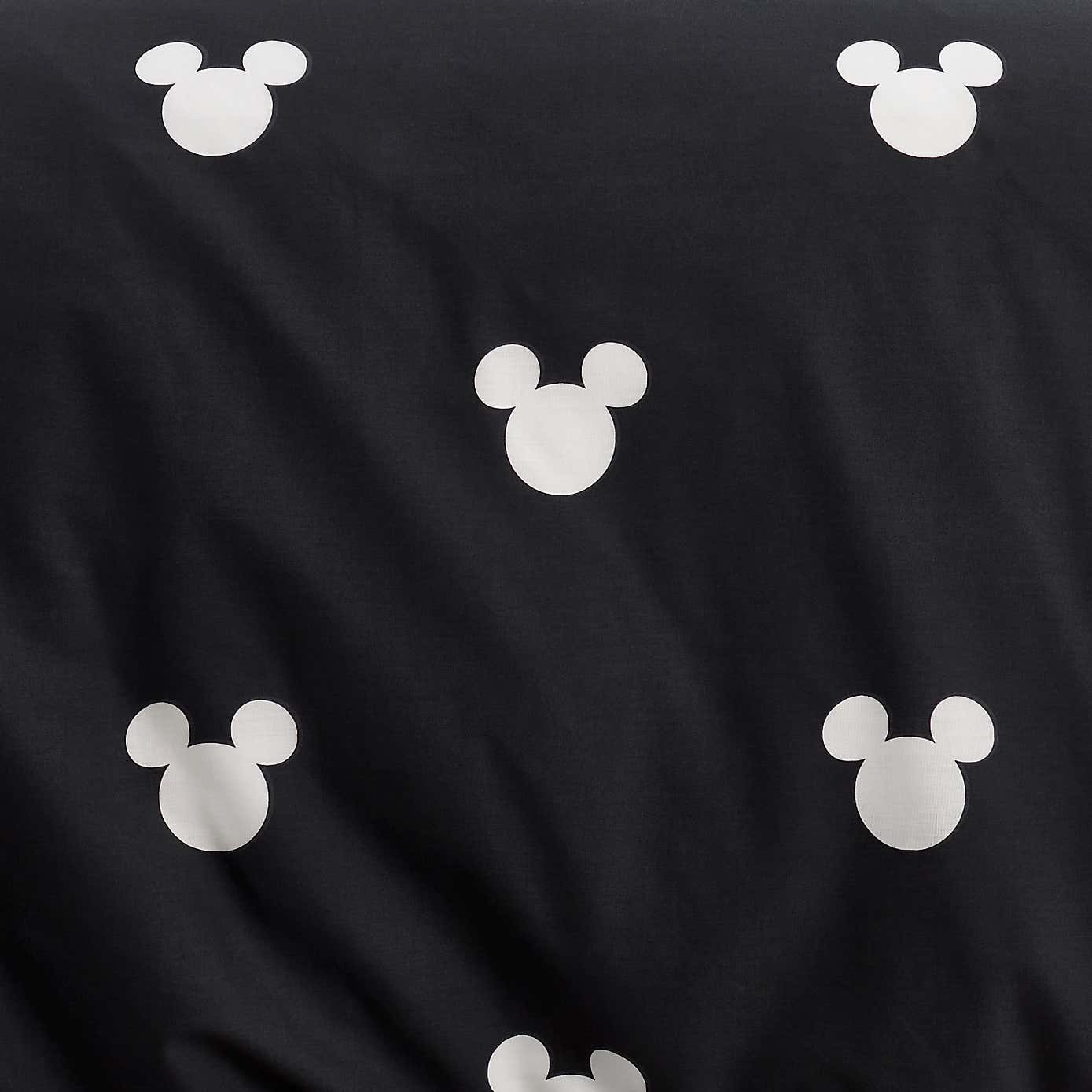 Mickey Mono Duvet Cover and Pillowcase Set