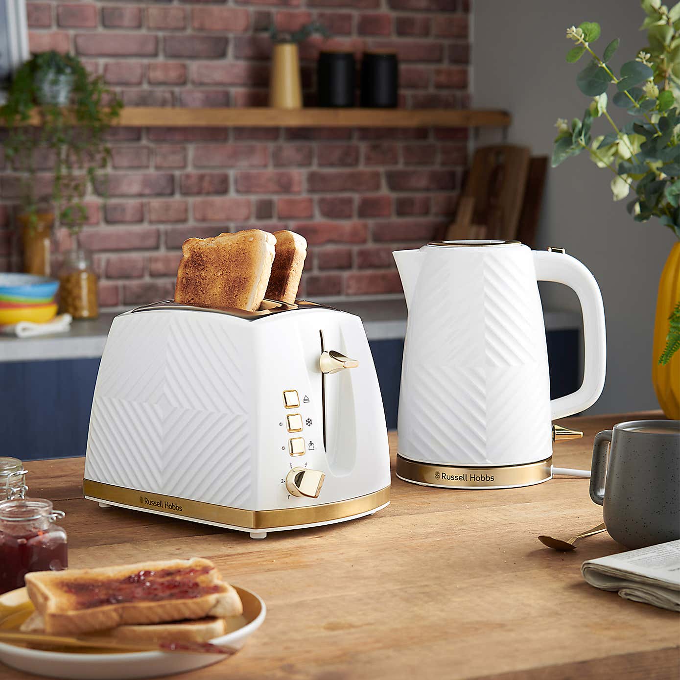 Russell Hobbs Groove 2 Slice Toaster