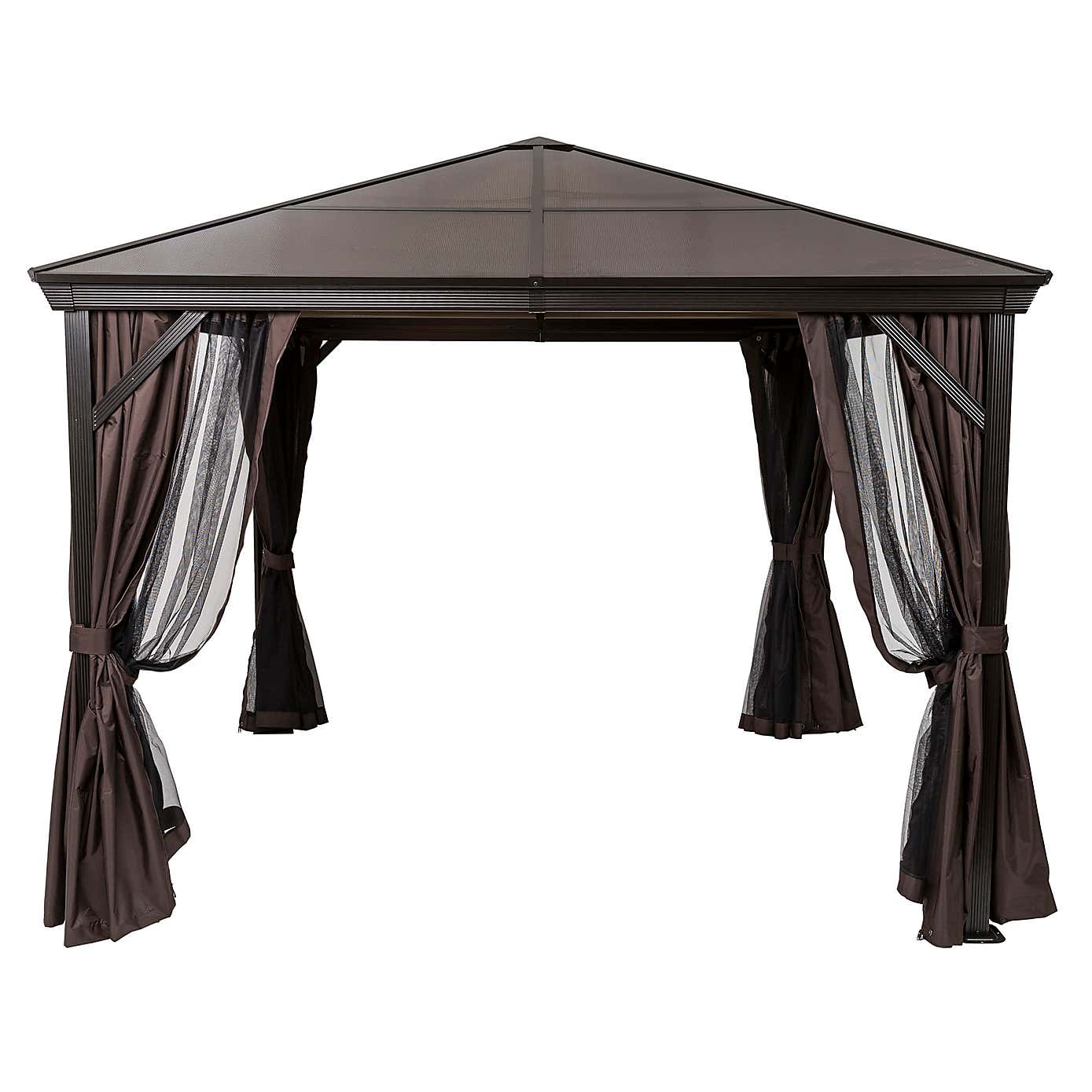 Runcton Polycarbonate 3.6m x 3.6m Gazebo