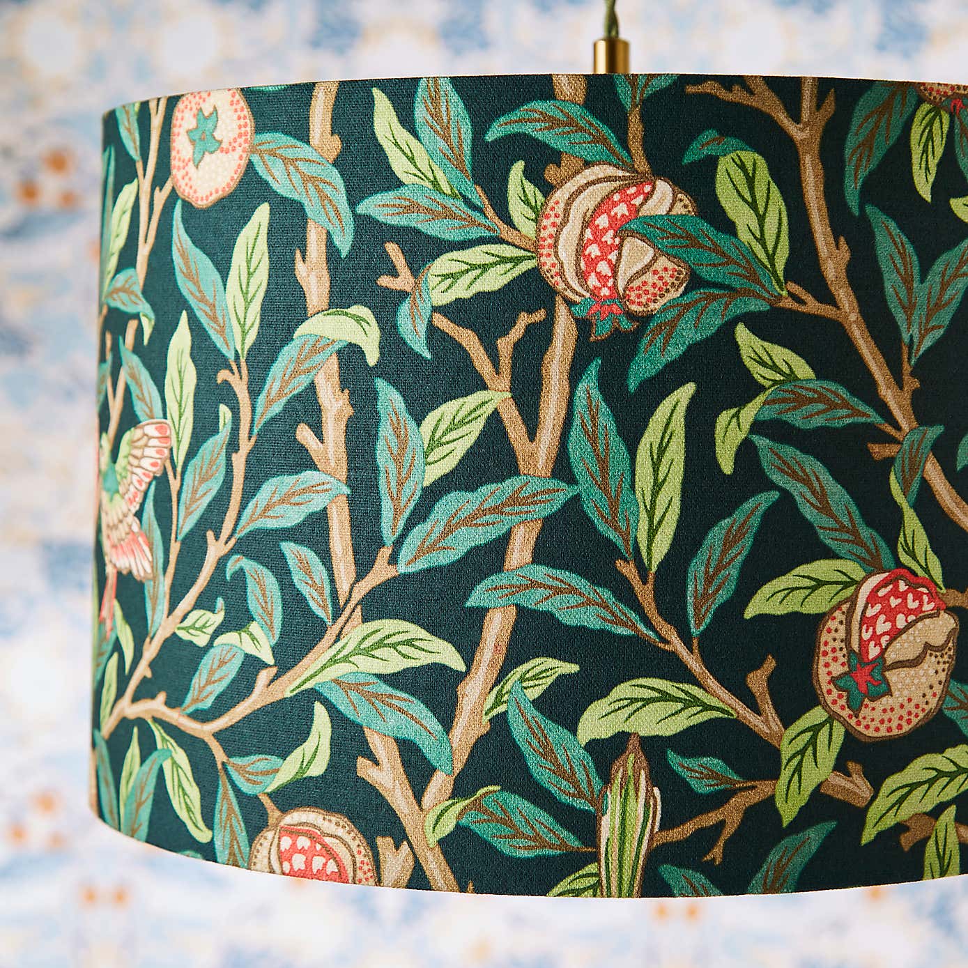 William Morris Bird Pomegranate Lamp Shade