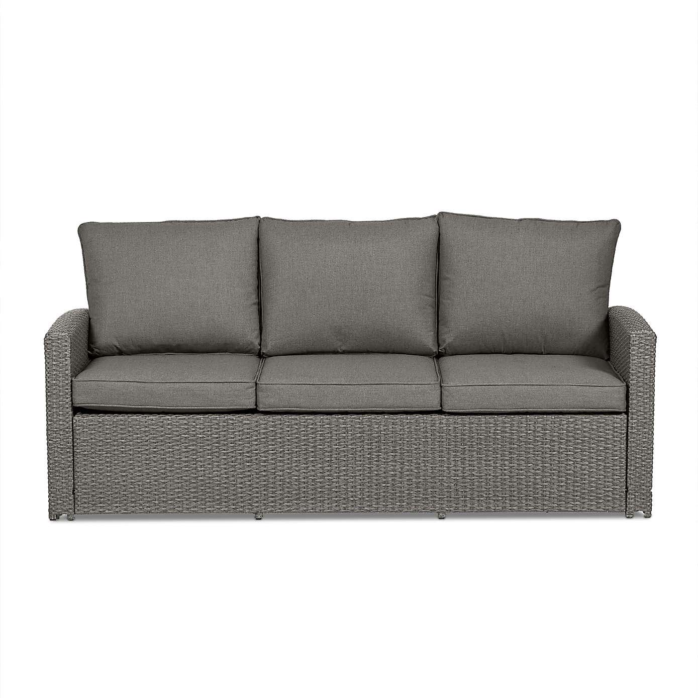 A.Mir Paris 7 Seater Deluxe Outdoor Sofa and Dining Set