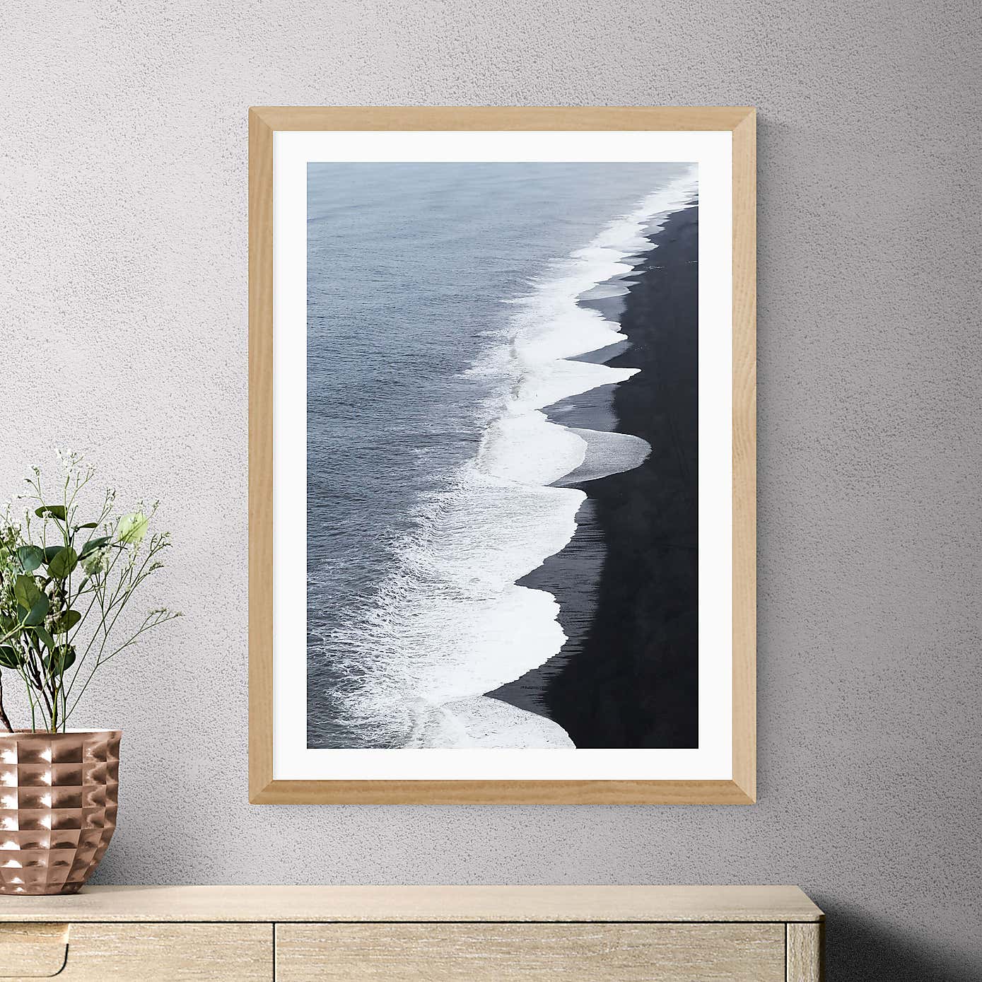 East End Prints The Warmest Blue Print by Honeymoon Hotel