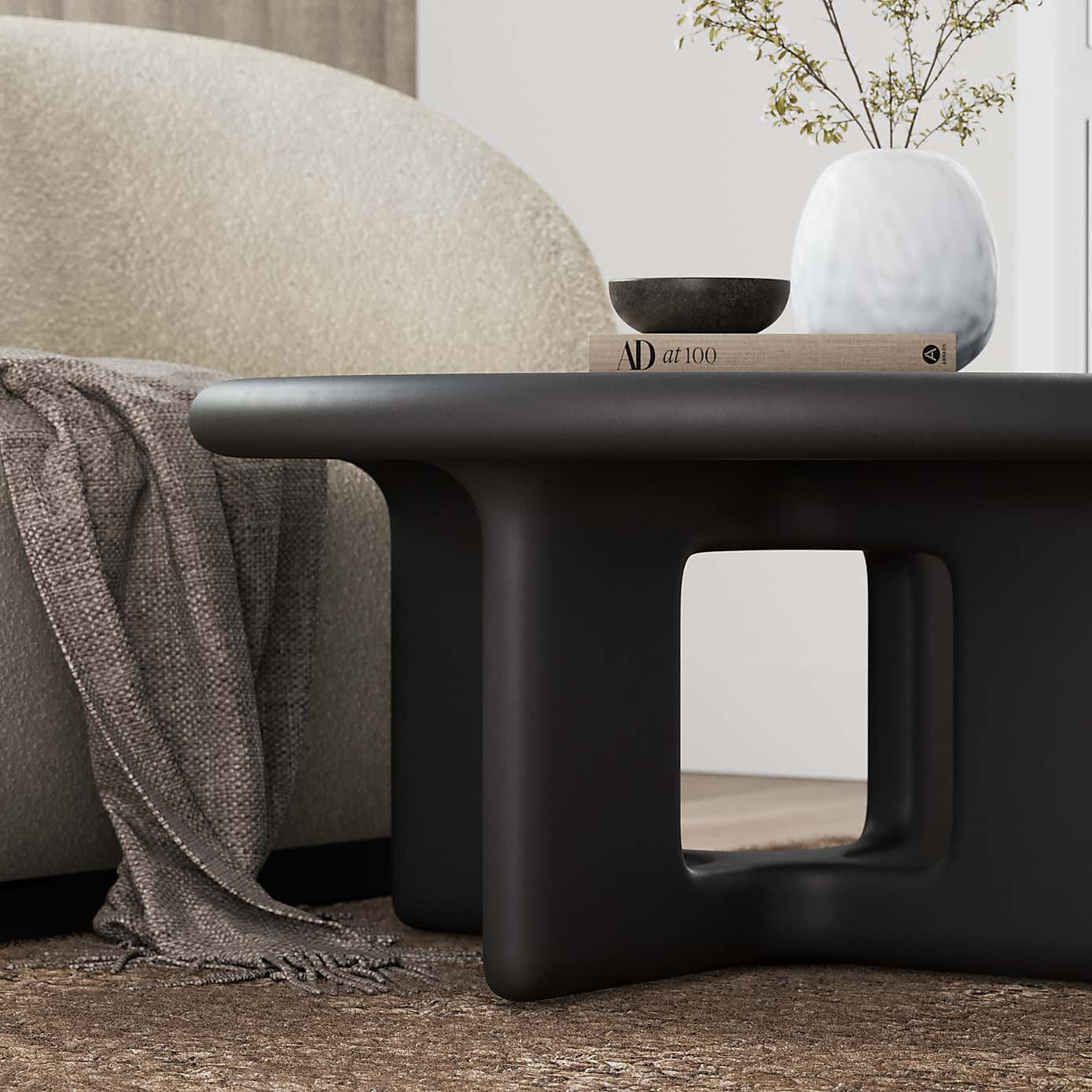 Rue Concrete Coffee Table