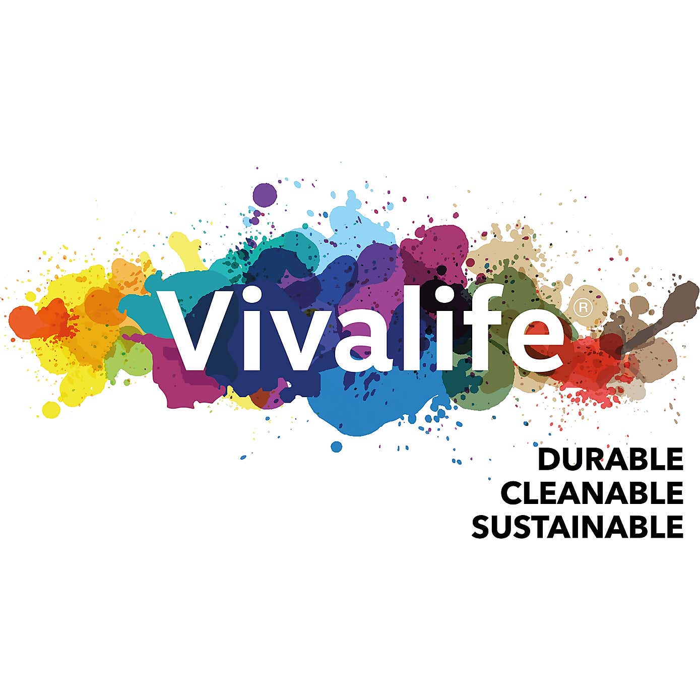 Carson Vivalife Stain-Resistant Fabric 3 Seater Sofa