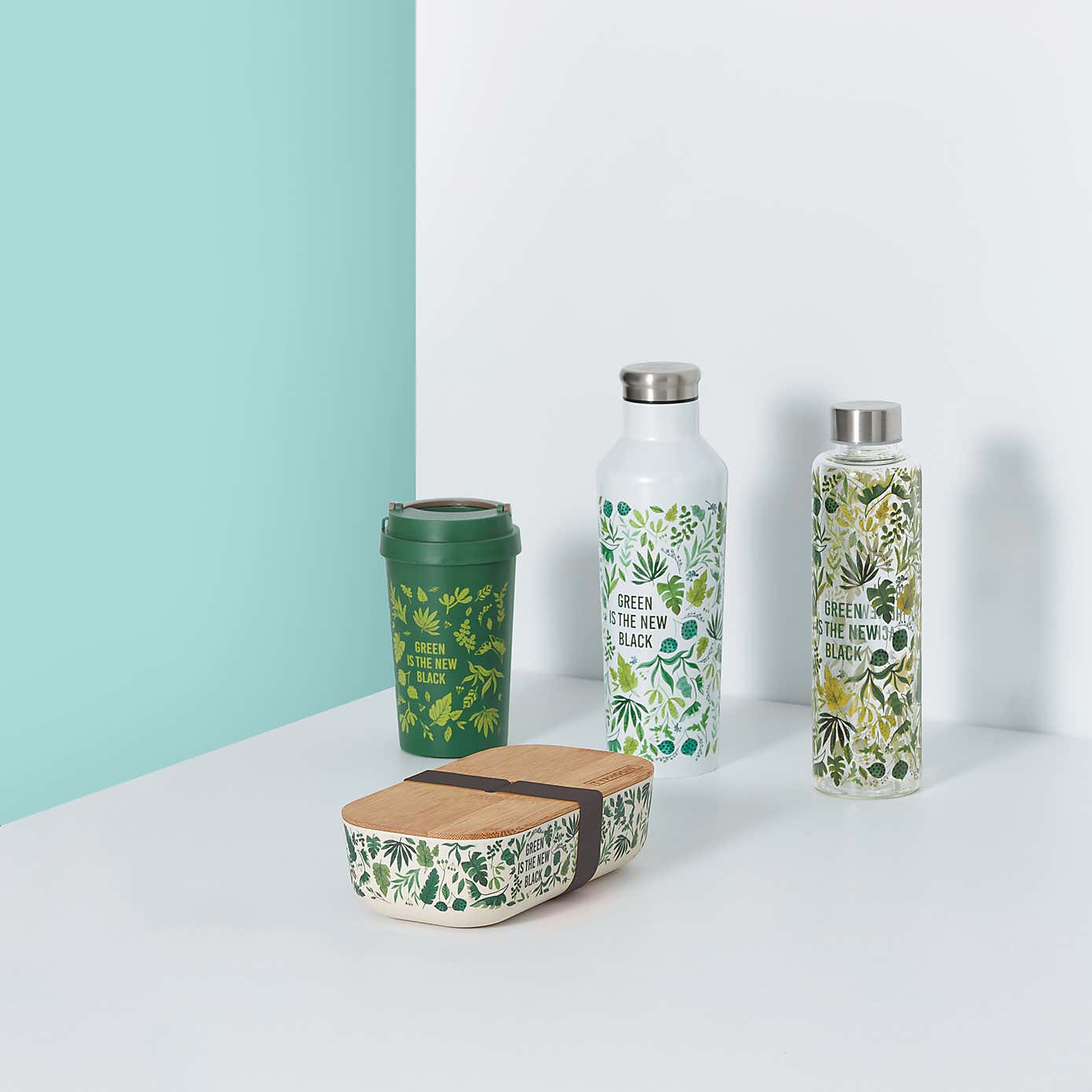 Typhoon Pure Green is The New Black Lunch Box