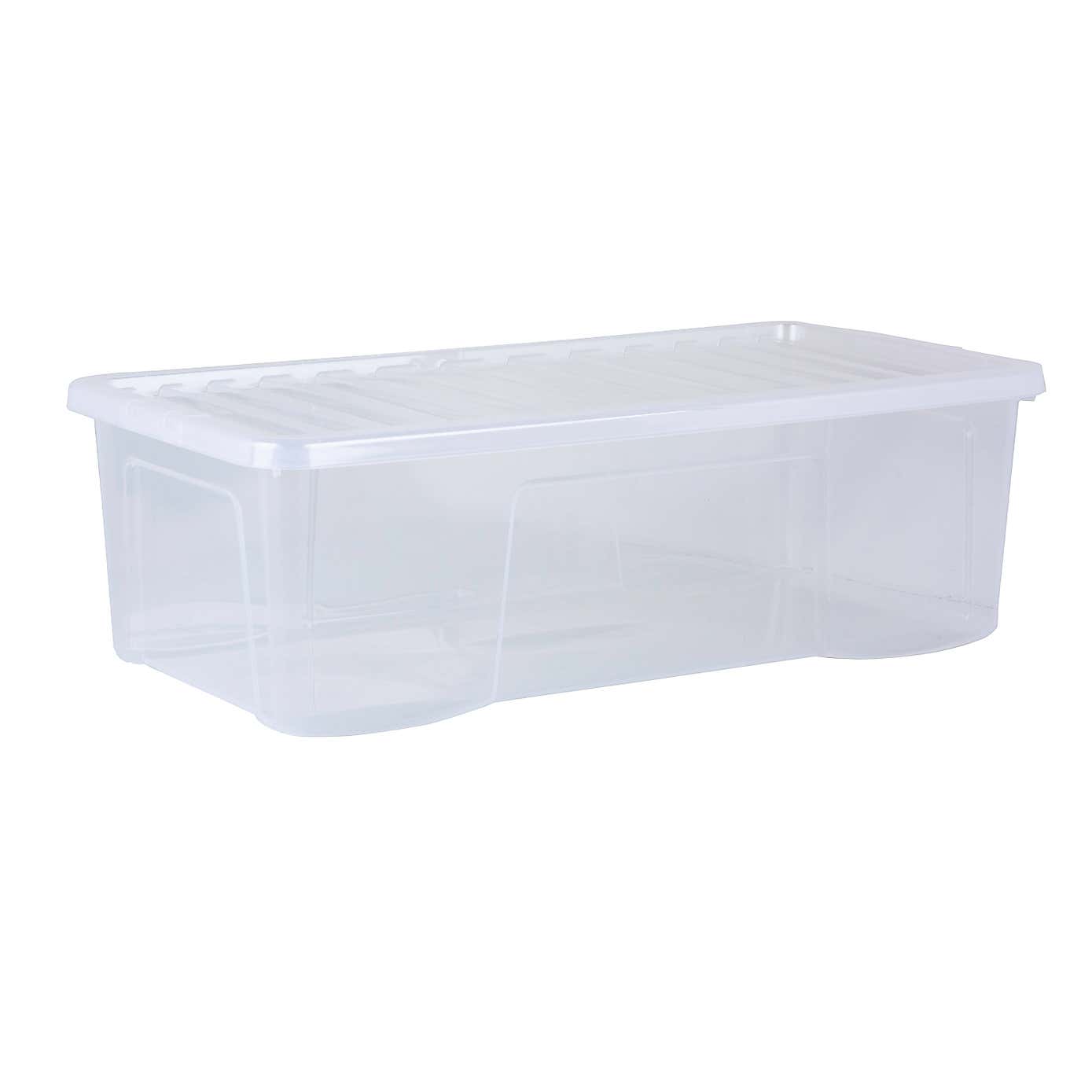 Wham Crystal Set of 4 Storage Boxes & Lids