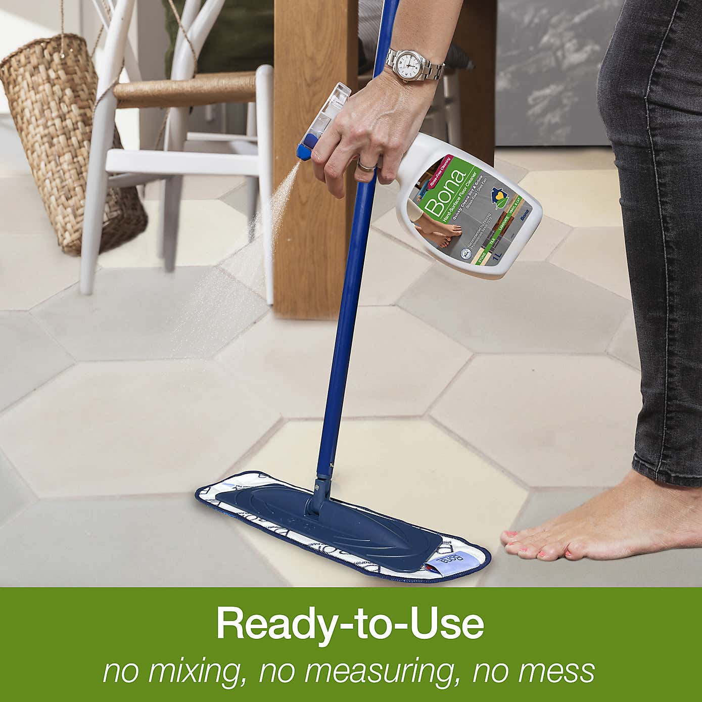 Bona Hard Surface Floor Cleaner 4L Refill