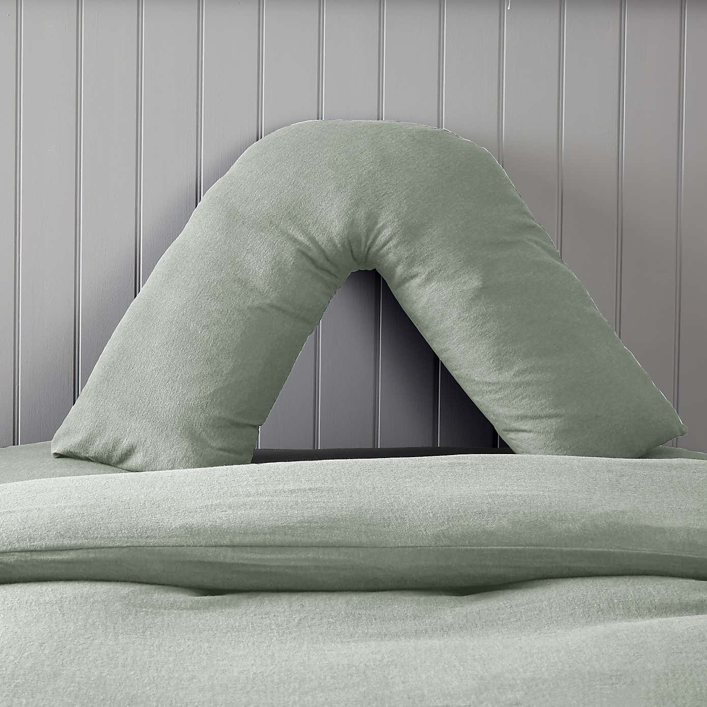 Soft & Cosy Brushed Cotton V-Shape Pillowcase