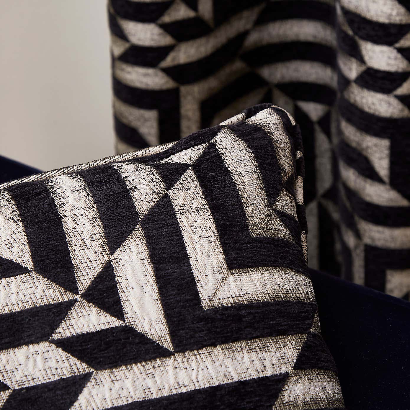 Shoreditch Black and Gold Cushion