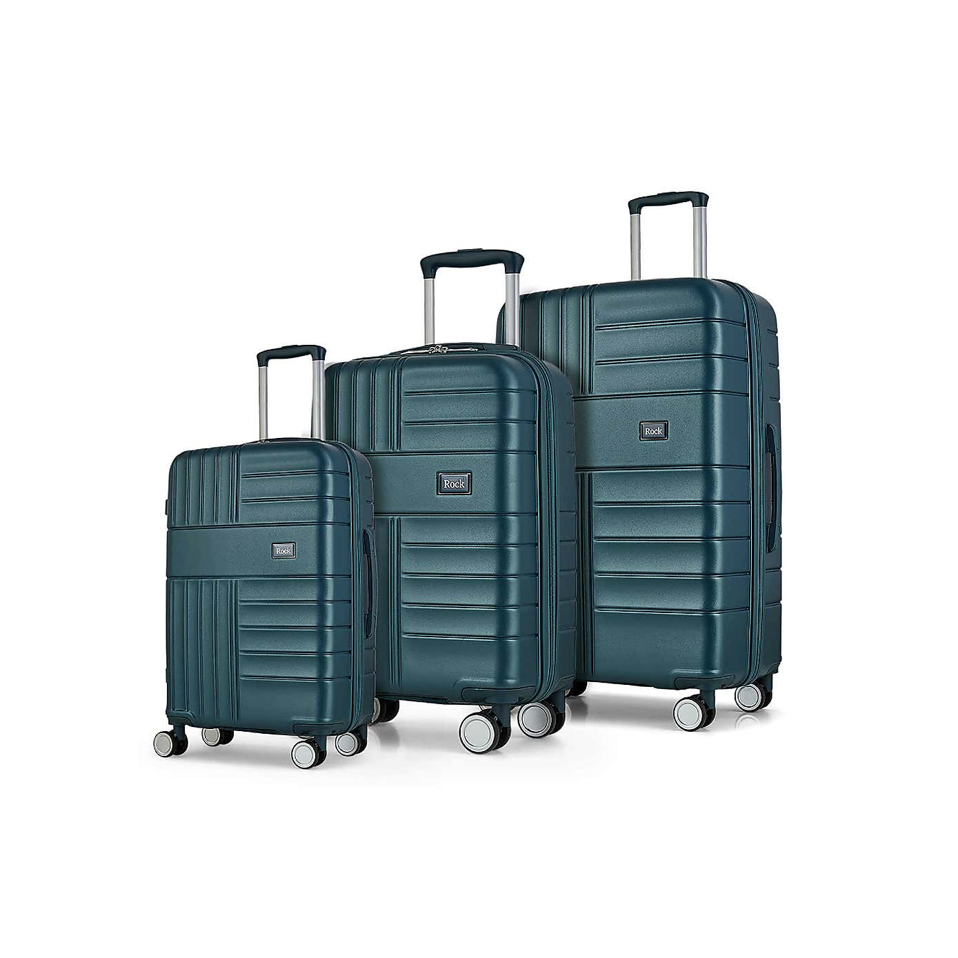 Rock Luggage Aspen Set of 3 Hard Shell Suitcases