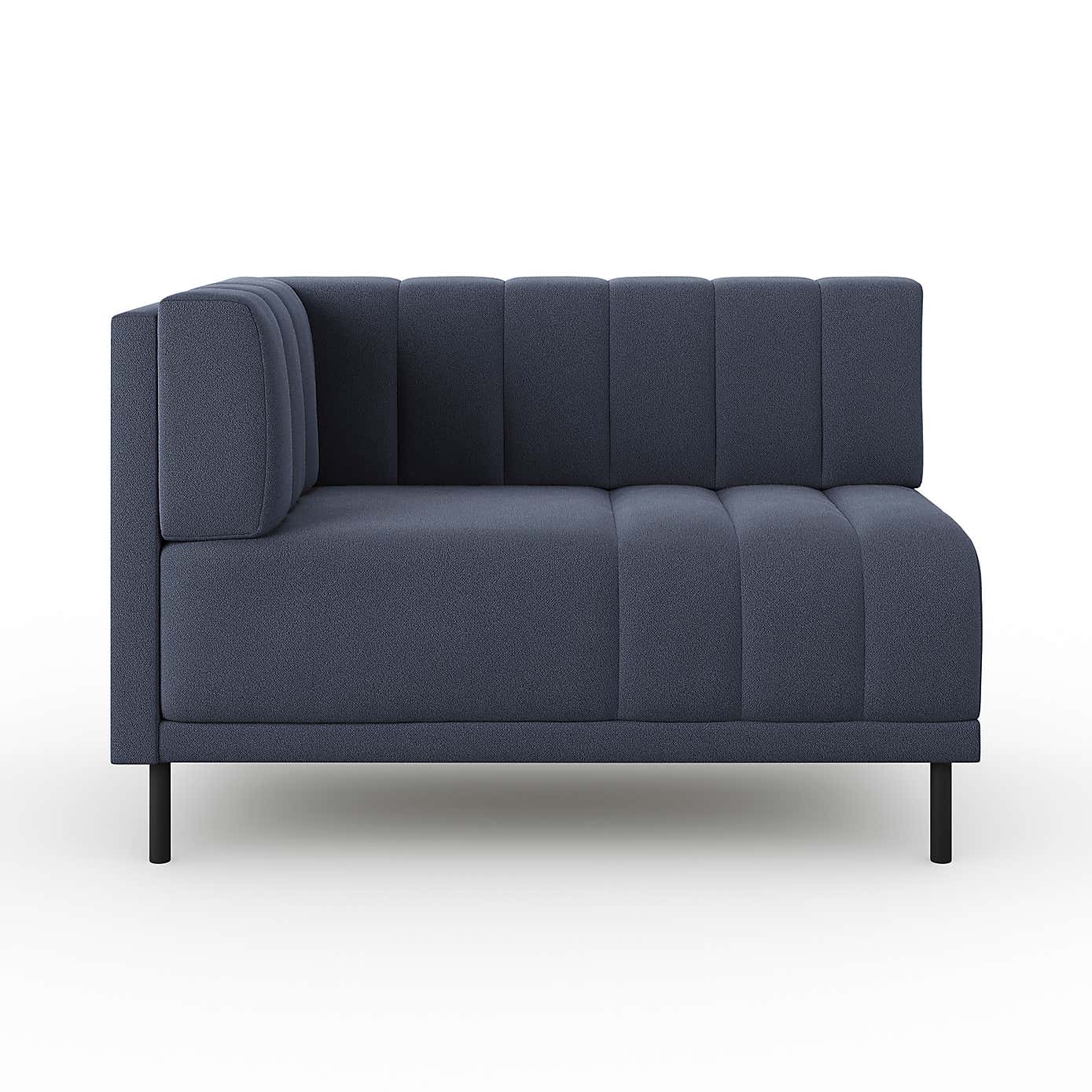 Amali Corner Dining Bench, Boucle