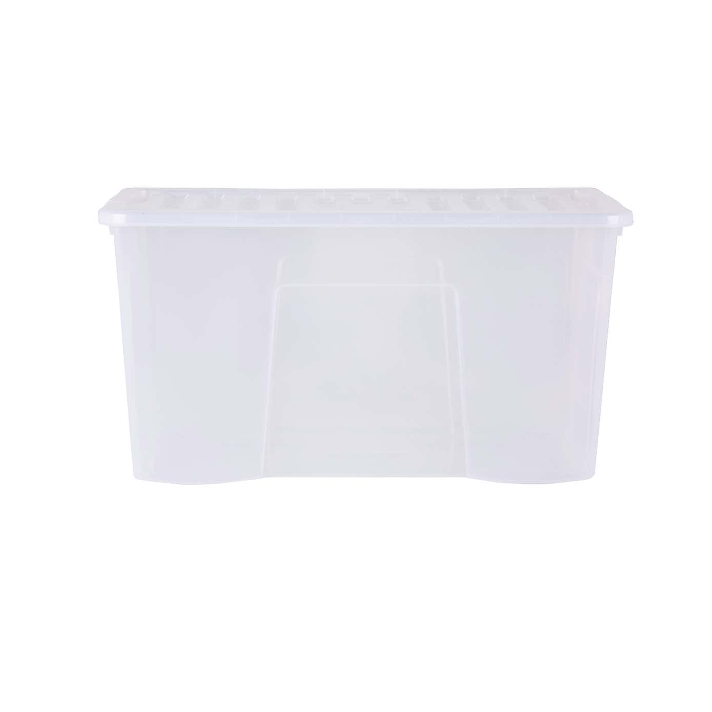 Wham Crystal Set of 3 Clear Boxes & Lids, 110L