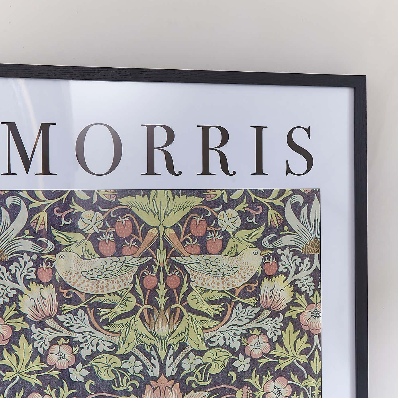 Strawberry Thief by William Morris Framed Print