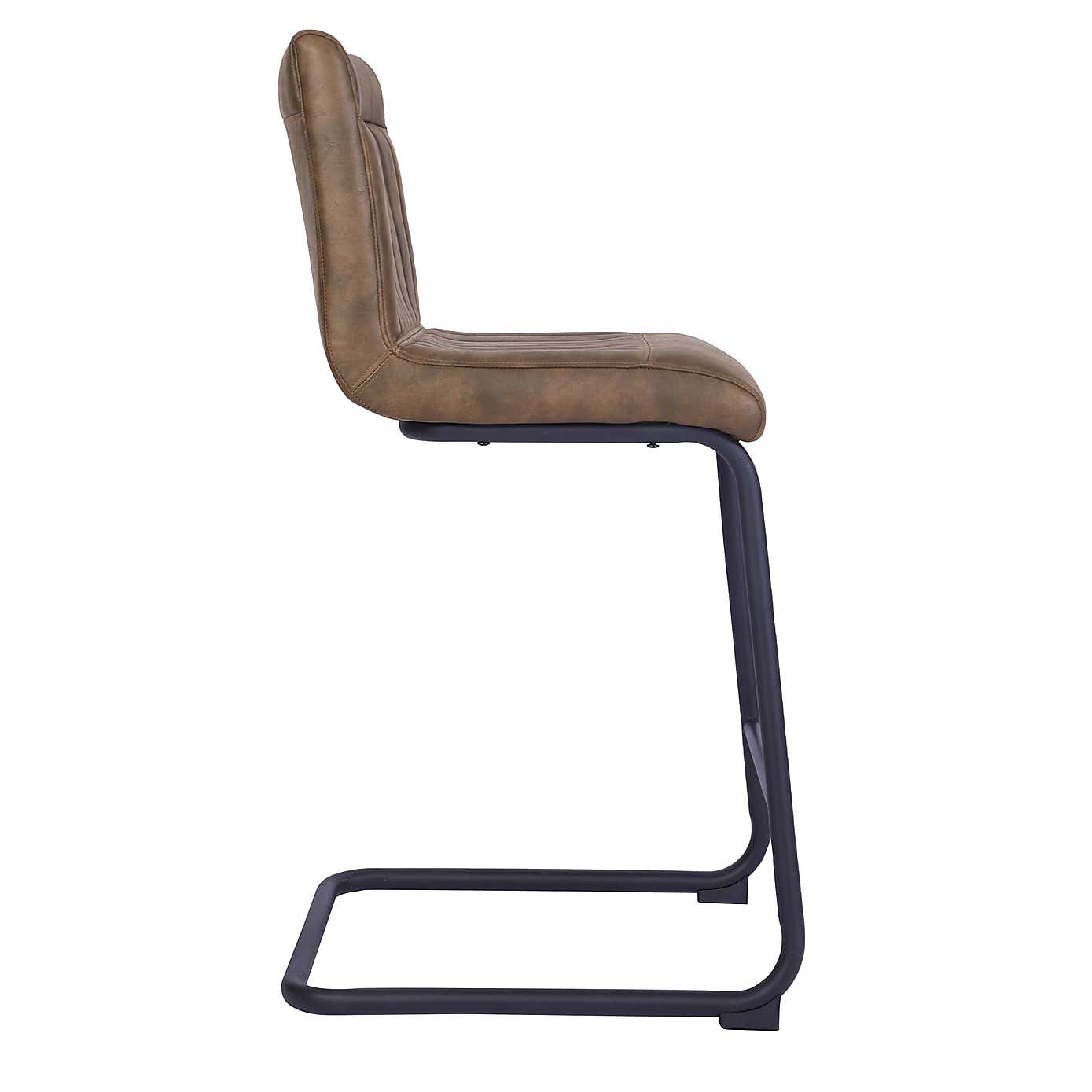 Felix PU Leather Cantilever Bar Stool