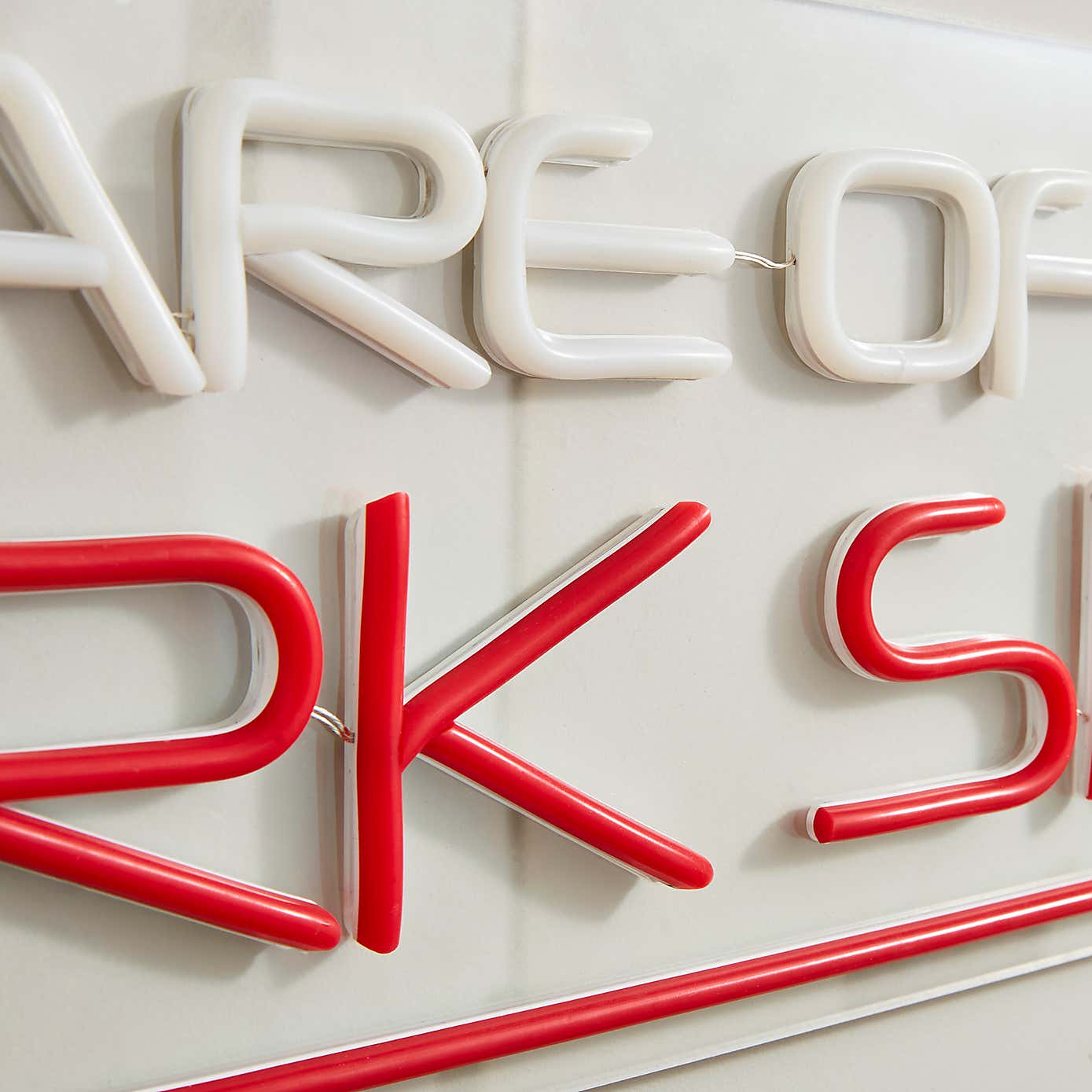 Disney Star Wars Beware of the Dark Side Neon Sign