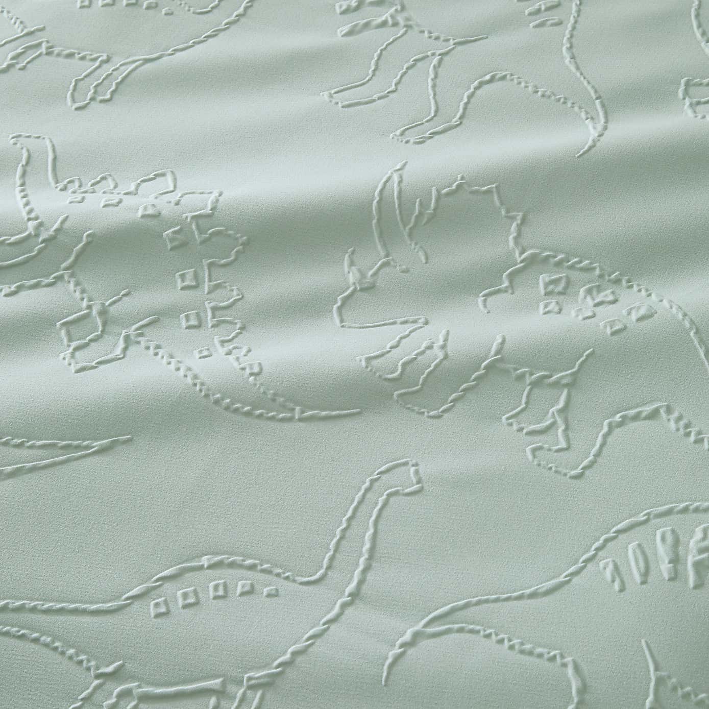 Heatset Dinosaur Duvet Cover and Pillowcase Set