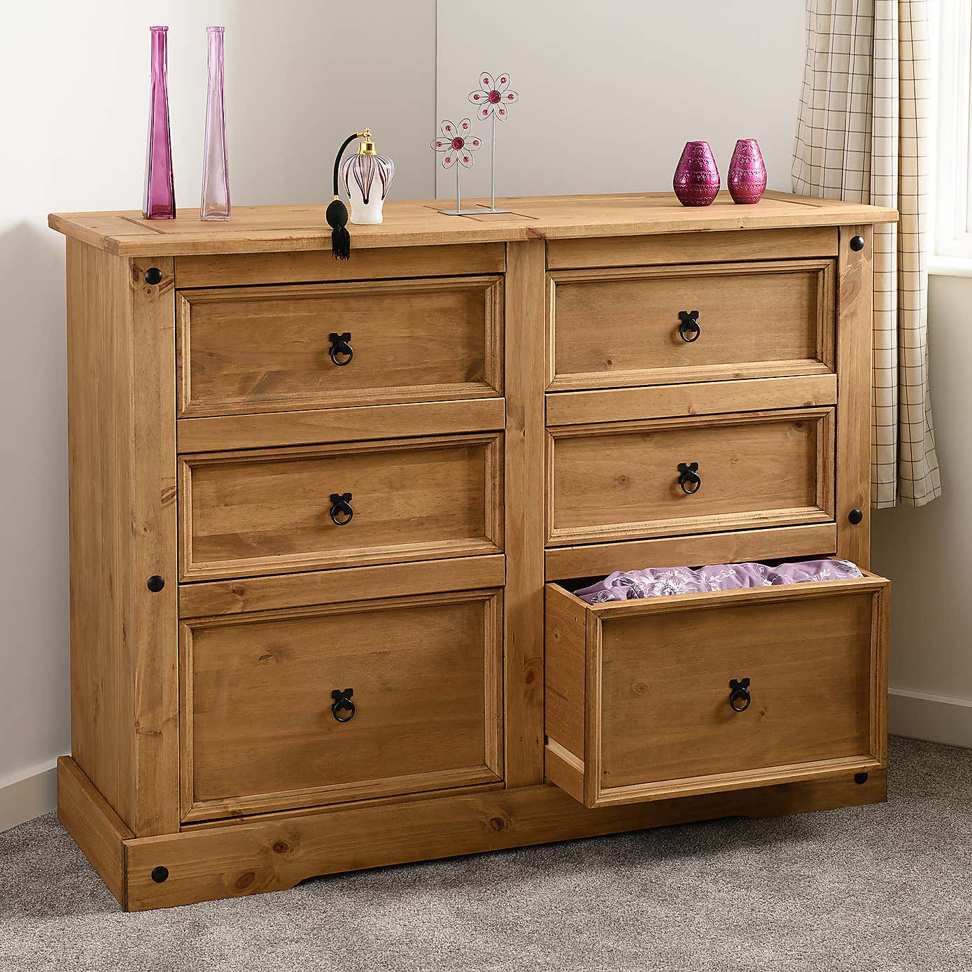 Corona 6 Drawer Chest