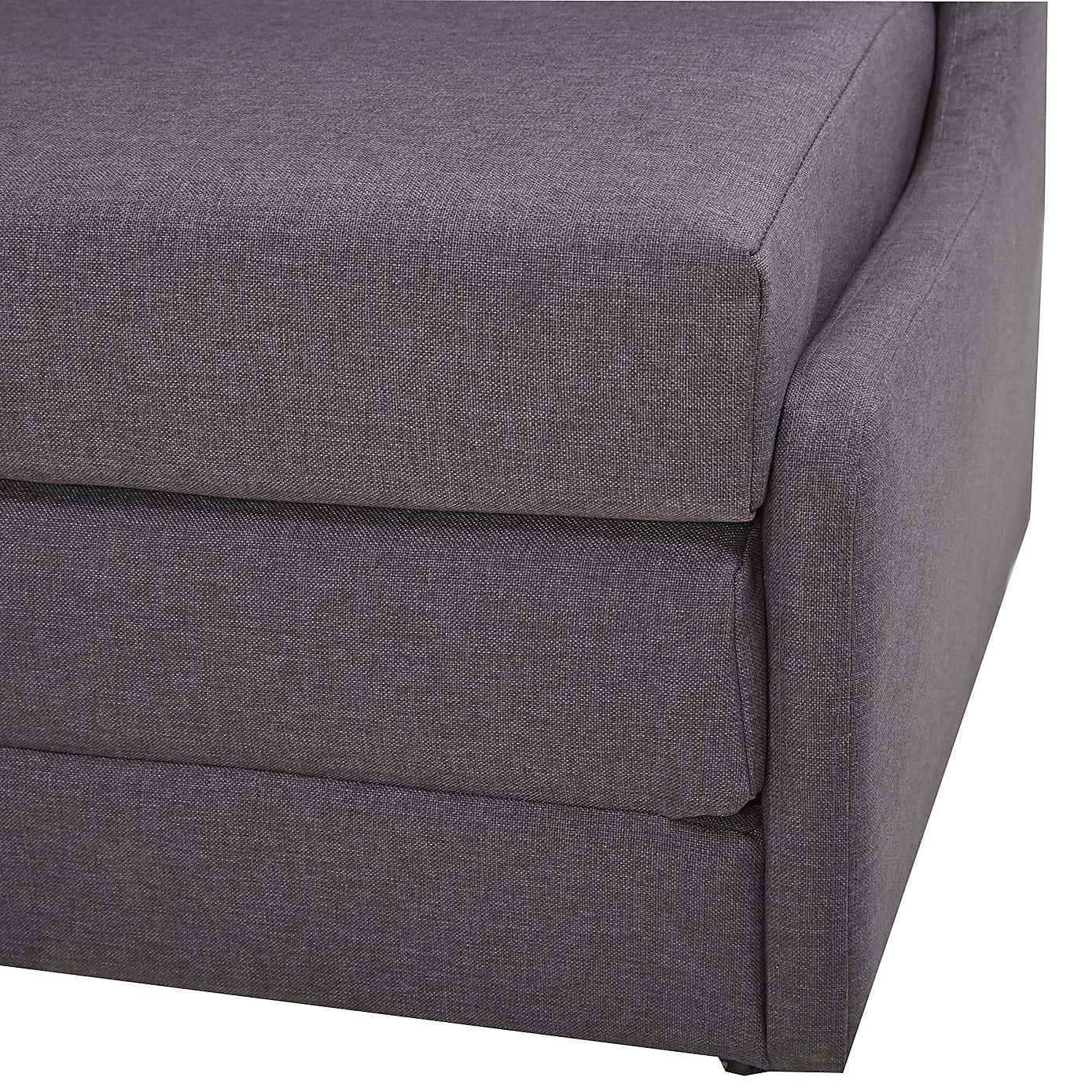 Dos Fabric Double Sofa Bed