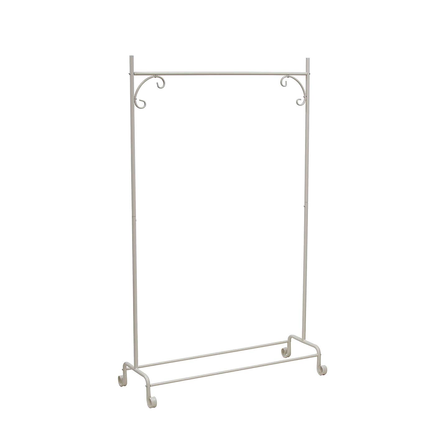 Cream Clothes Rail