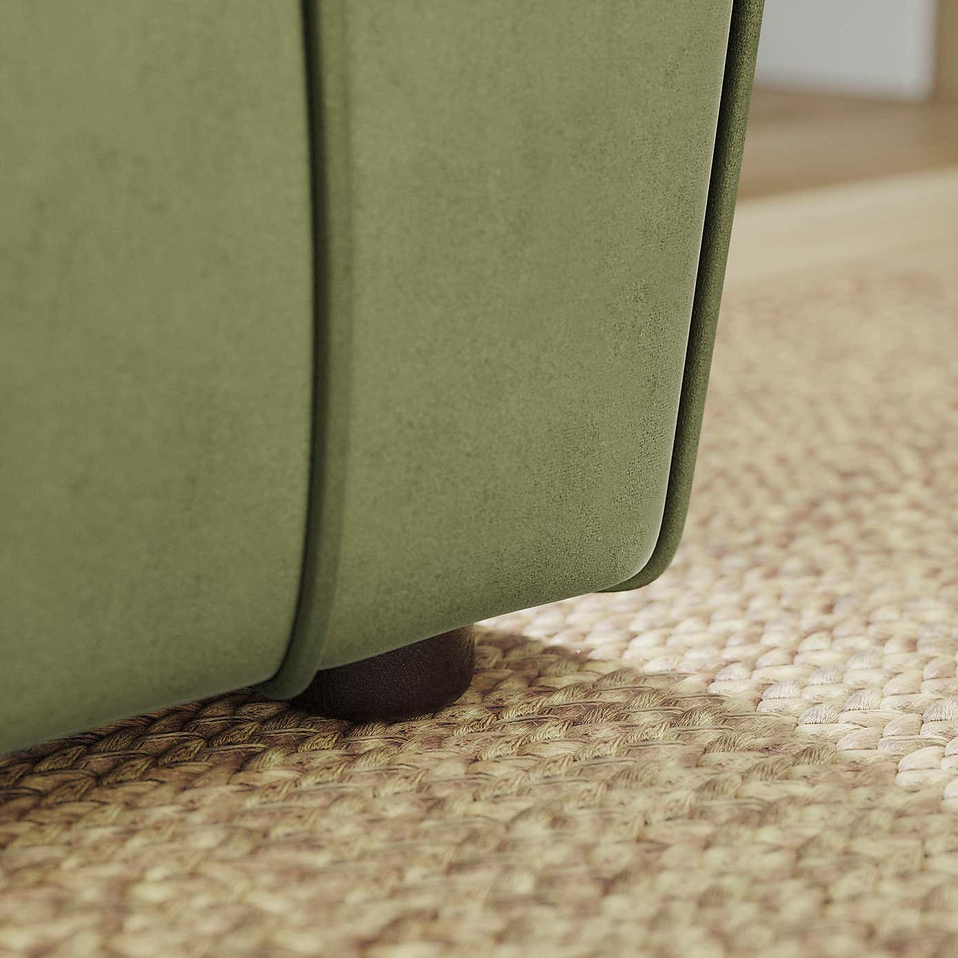 Blake Curved Arm Opulent Velvet 2 Seater Sofa