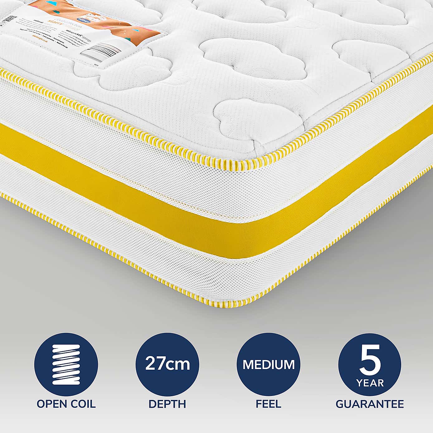 Silentnight Healthy Growth Starry Natural Single