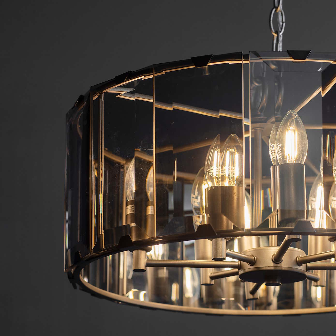 Vogue Corala 8 Light Adjustable Pendant Light