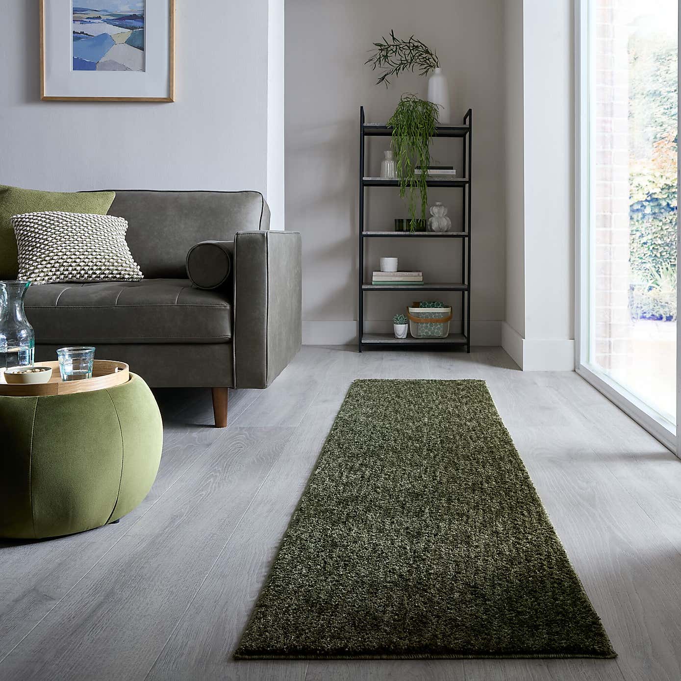 Kallie Washable Shaggy Runner