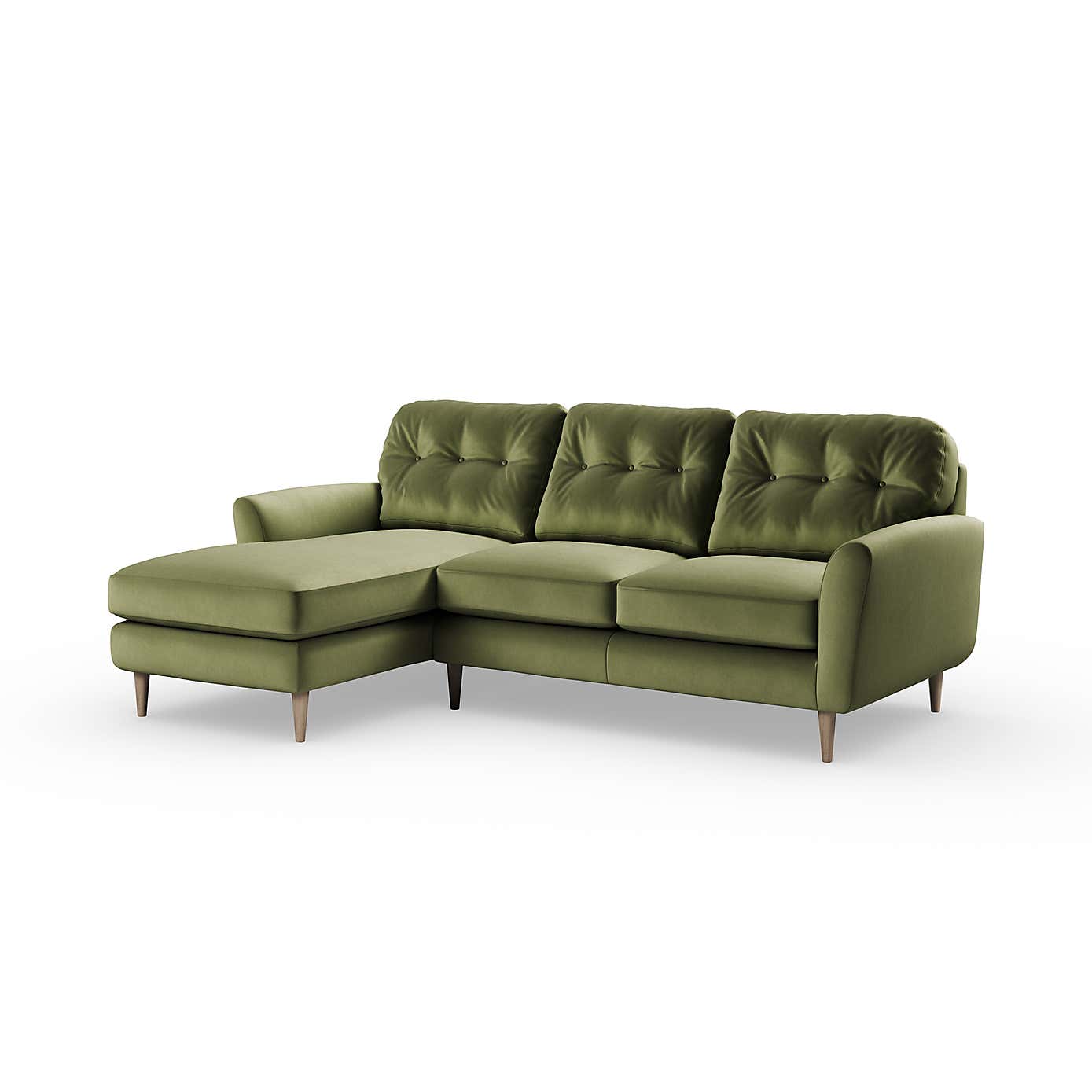 Sven Opulent Velvet Large Corner Chaise Sofa